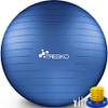 Tresko Gymnastikball mit Luftpumpe