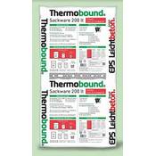 Thermobound EPS-Granulat TB160 Vergleich