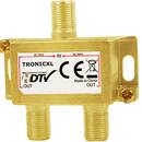 Tronicxl 2-Fach SAT Splitter