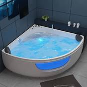 Tronitechnik Eckbadewanne mit Whirlpool