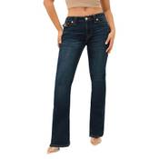 True Religion Joey Mid Rise Flare Flap