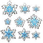 Ukoosien Schneeflocken Ausstecher Set