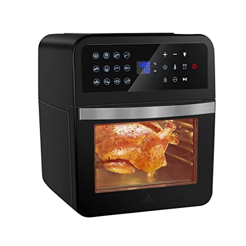 Produktbild von Rotierender Grillkorb | Für Grill & Heißluftfritteuse | Gemüse, Fleisch