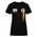 Unibly Fußball Deutschland Damen-Shirt Schwarz
