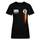 Unibly Fußball Deutschland Damen-Shirt Schwarz