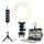 UNICK Ringlicht Laptop mit Clip & Stativ