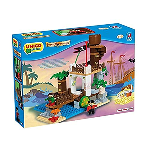 UNICOPLUS Baustellen-Spielset Mit LKW & Bagger – Inkl. 2 Figuren & Zubehör, Einfach Aufzubauen, Für Kinder Ab 3 Jahren