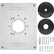 Universal Router Table Aluminum Alloy Adapter Plate Saw Insert Vergleich