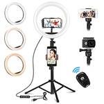 Ringlicht für Videokonferenz