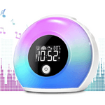 Uplayteck Lichtwecker mit Bluetooth-Lautsprecher