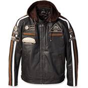 Ur Leather Herren Motorradjacke Ur 25