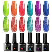 UR SUGAR UV Nagellack Neon Glitzer Vergleich
