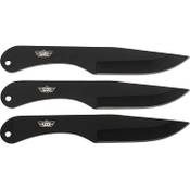 Uzi Three Piece Throwing Knife Set 