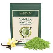 Vahdam Vanille Matcha Teepulver