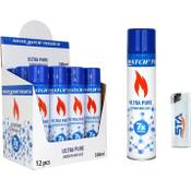Vanorell - 6 x 300ml Premium Feuerzeuggas