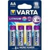 Varta Lithium Mignon AA, 4er Pack