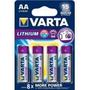 Varta Lithium Mignon AA, 4er Pack