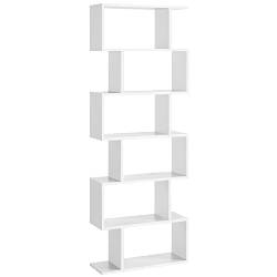 VASAGLE Bücherregal mit 6 Ebenen