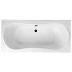 Vbchome Badewanne 180 x 80 cm Acryl SET 3 in 1