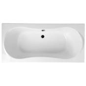 Vbchome Badewanne 180 x 80 cm Acryl SET 3 in 1