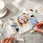 Veelu personalisierte Bausteine mit Foto-Puzzle