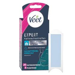 Veet Expert Kaltwachsstreifen Gesicht