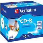 Verbatim CD-R AZO Wide Tintenstrahl bedruckbar