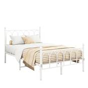 Verfarm Metallbett Modern Weiß Vergleich