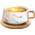 Vetin Cappuccino-Tasse mit Unterteller