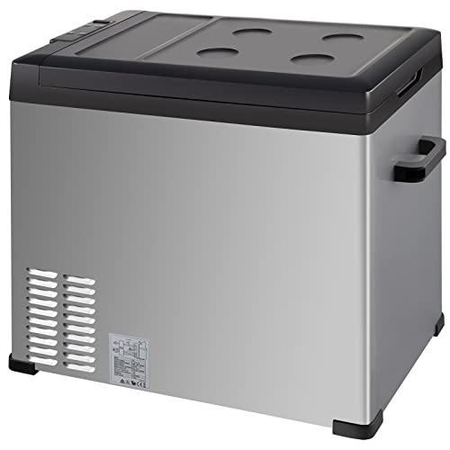 ALPICOOL Elektrische Kühlbox T50, 50 l, Kompressor-Kühlbox, im Fahrzeug und  zu Hause nutzbar