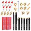 Veyocilk Indexable Lathe Turning Tools Set