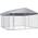 vida XL Outdoor-Hundezwinger 