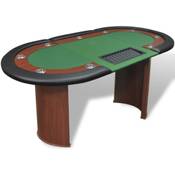 vidaXL Pokertisch für 10 Spieler Vergleich