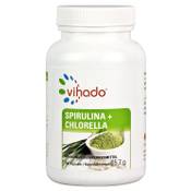 Vihado Spirulina-Chlorella Vergleich