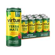 Virtue Yerba Mate Peach & Raspberry