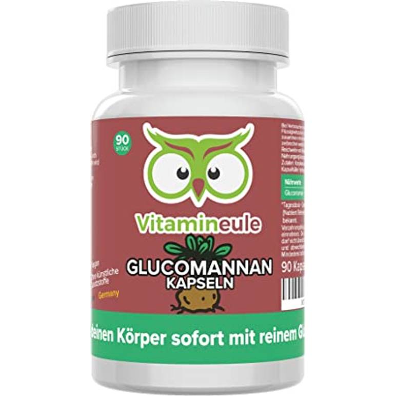 Vitamineule Glucomannan Kapseln