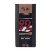 Vivani Feine Bitter Schokolade 92 Prozent Cacao Panama