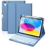 Vobafe Hülle mit Tastatur für iPad 10