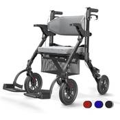 Vocic 2 in 1 Rollstuhl Rollator