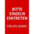 Vogt Einzeln-Eintreten-Hinweis