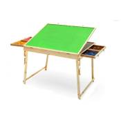 Volowoo Puzzletisch helles Holz Vergleich