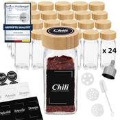 Vonbueren Gewürzgläser mit Bambusdeckel Vergleich