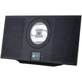 Beatfoxx MCD-60 Vertikal Stereoanlage – Mit CD/MP3-Player, Bluetooth, Radio & USB | Kompakt, Für Wand Oder Stand
