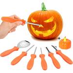 Vzatt Halloween Kürbis Schnitzset