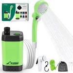 Campingdusche mit Pumpe