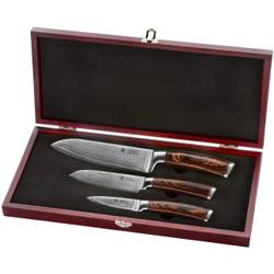Wakoli Edib 3er Damastmesser-Set