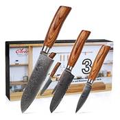 Wakoli Edib Pro 3er Damastmesser-Set