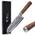 Zayiko Kleines Santokumesser Black Edition
