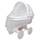 Waldin Baby Stubenwagen-Set mit AusstattungSet