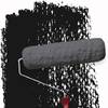 Wallcover Wandfarbe Schwarz
